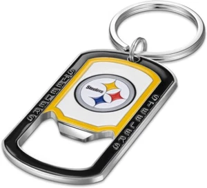 Pittsburgh Steelers Officially Licensed NFL Bottle Opener Key Chain - Gift S/H - Picture 1 of 1