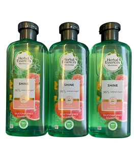 3x Herbal Essences biorenew Shine Shampoo White Grapefruit Silikonfrei (3x400ml) - Bild 1 von 2