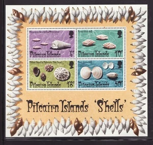1974 Pitcairn Islands Sc #140a S/S - Sea Shells, Marine Life - MH Cv$5.50 - Picture 1 of 1