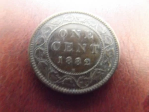 CANADA 1882 CENT GOOD EF - Picture 1 of 2