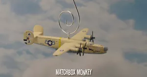 Strawberry Bitch B-24 Liberator WWII Christmas Ornament Airplane USAF B24 B24D - Picture 1 of 12