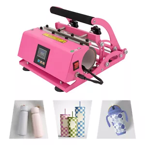 500W Mug Cup Heat Transfer Sublimation Print 30oz Tumbler Heat Press Machine - Picture 1 of 10