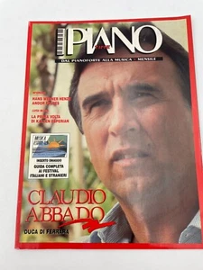 Piano time dal pianoforte alla musica n. 76-77 1989 Claudio Abbado duca di Ferr - Picture 1 of 2