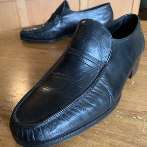 Florsheim Imperial Black Loafers USA Mens 12 EEE - Picture 1 of 11