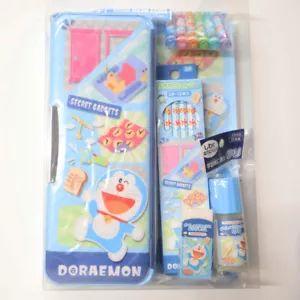 Pencils/mechanical pens Doraemon stationery gift set Boys JAPAN - Picture 1 of 6