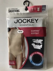 DAMEN SCHWARZ JOCKEY ESSENTIALS NAHTLOSE GLÄTTUNG KURZE KÖRPER XX-LARGE NEU IN VERPACKUNG - Bild 1 von 5