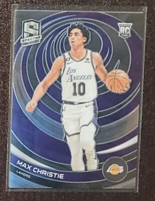 Max Christie 2022-23 Panini Spectra RC LAKERS #184 - Image 1 of 2