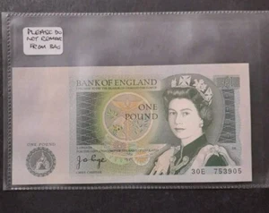 One Pound Note Sir Isaac Newton 30E 753905 - Bild 1 von 8