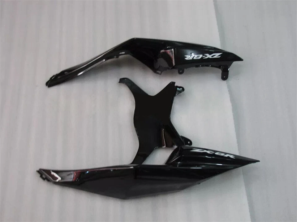 Rear Cowl Bodywork Tail Fairing Fit for 2009-2012 09-12 Ninja 636 ZX6R 6R Black — 第 1/1 张图片