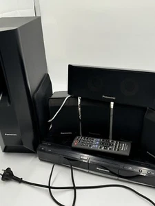 Subwoofer Panasonic SB-HW460, reproductor de DVD SA-PT460 con altavoces de sonido envolvente. - Imagen 1 de 6