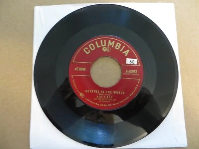 Doris Day – Nothing In The World - 1956 - Columbia 4-40952 7" Single VG+/Generic - Image 1 of 2
