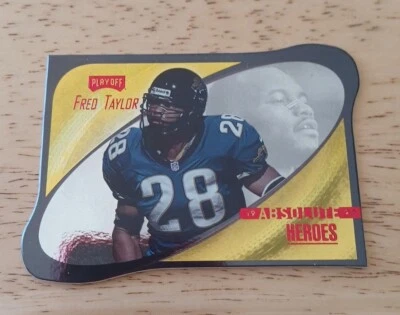 1999 Playoff Absolute Fred Taylor Heroes Gold #HE12 - Image 1 of 2