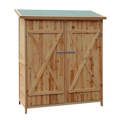 XXL wooden tool shed tool shed garden cabinet tool cabinet garden shed - Image 1 of 4