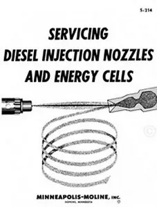 Minneapolis Moline Tractor Diesel Injection and Energy Cells Service Manual - Picture 1 of 1