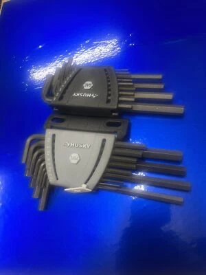 HUSKY SAE/Metric  Hex Key (26-Pcs) Set Durable Alloy Steel Repair Tools - Image 1 of 2