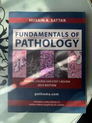 Husain A. Sattar Fundamentals of Pathology, Paperback Free Shipping - Image 1 of 4