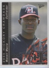 2005 MultiAd Sports Hickory Crawdads Wanell Macia #20