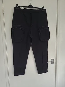 BNWT Zara Cargo Trousers Womens Medium Rrp £49.99 - Picture 1 of 15