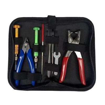 Starting Stringing Clamp Tool Kit Durable Storage Bag Nailer for Equipment - Image 1 of 4
