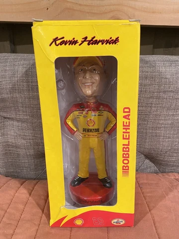 Kevin Harvick NASCAR Shell Pennzoil Bobblehead #29 New In Box NIB Impala SS Cover