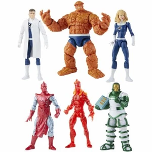 HASBRO MARVEL LEGENDS SERIE RETRO: JUEGO DE 6 FIGURAS DE ACCIÓN FANTÁSTICAS DE 6 PULGADAS - Imagen 1 de 8
