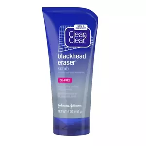 Clean & Clear Blackhead Eraser Facial Scrub, 2% Salicylic Acid, 5 oz - Picture 1 of 3