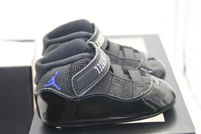 Air Jordan Retro 11 Paquete de Regalo Space Jam Talla 3c Suela Suave Negro Concord Foto 1 de 4