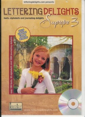 Lettering Delights Supreme 3 Fonts, Alphabets [Win / Mac CD-ROM, 603019001619] - Image 1 of 2