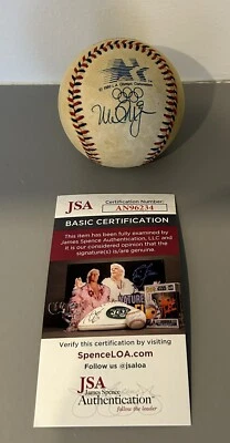 1984 Olympics Mark McGwire Signed Baseball JSA Certified Autograph Early Auto - Image 1 of 4