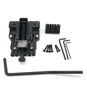DIY Alloy 6 String Saddle Headless Electric Guitar Bridge Tailpiece Replacement - Picture 1 of 5