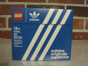 2021 LEGO 40486 ADIDAS ORIGINALS SUPERSTAR (92 PIECES)--NEW - Picture 1 of 11