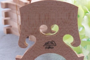 2pcs Cello bridge new 4/4 Cello Part maple Standard Belgian style bridge - Picture 1 of 9