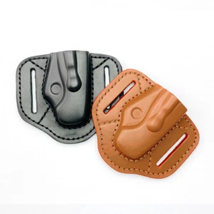 EDC Cuchillo Plegable Vaina de Cuero con Lazo de Cinturón para Paramilitares 2 - Imagen 1 de 8