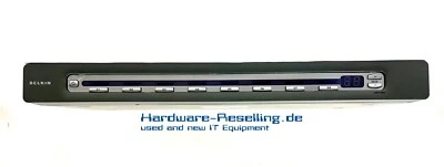 BELKIN OmniView SMB 8-Port Cat5 KVM Switch F1DP108A Schwarz - Bild 1 von 4