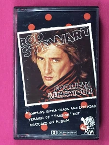 Rod Stewart - Foolish Behaviour -Cassette Tape - RIVA Records 1978 UK - Picture 1 of 5
