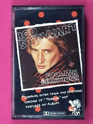 Rod Stewart - Foolish Behaviour -Cassette Tape - RIVA Records 1978 UK - Image 1 of 4