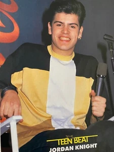 Jordan Knight, New Kids on the Block, Paula Abdul, Full Page Vintage Pinup, c - Picture 1 of 2