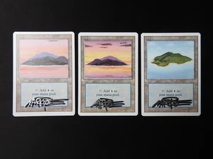 Artist Proof Island Set Shadow Signed NM [Revised Edition] Mark Poole Mtg Magic - Picture 1 of 4