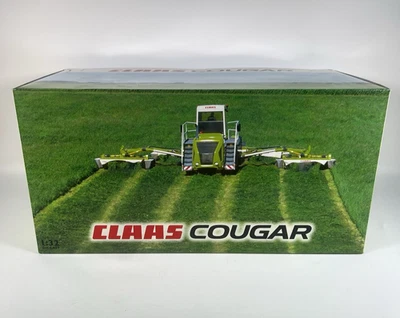 Universal Hobbies 1:32 Claas Cougar1400 Selbstfahrender Mähwerk Druckguss Modell NEU - Bild 1 von 4