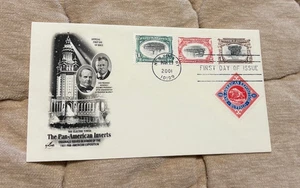 Pan-American Inverts First Day Issue FDC March 23, 2021 - Picture 1 of 2