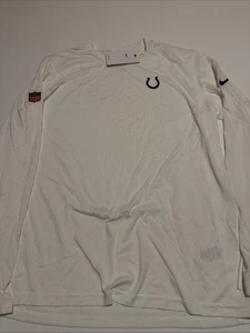 Nike NFL Indianapolis Colts Team Issue LS Training Tee DC4957 Herren Gr. L Neu mit Etikett weiß - Bild 1 von 8