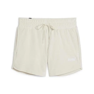 PUMA Essentials Elevated 5 Inch Shorts Womens White Casual Athletic Bottoms 6779 - Picture 1 of 2