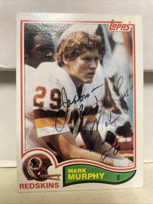 Mark Murphy  -Colgate- Washington Redskins Autographed Card - Image 1 of 2