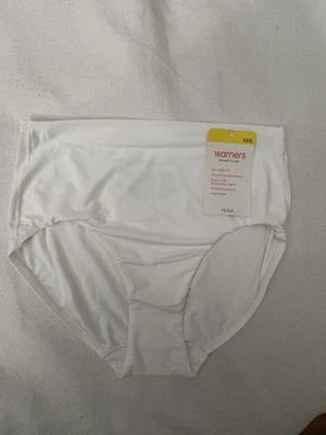 NEW Warners Panties Smooth It Over Pinch-Free Waistband Hi-cut High Waist Medium - Image 1 of 4