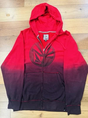 Volcom Rising Sun Hoody Hoodie XL Extra Large Zip Up Skateboard Surf - Image 1 of 2