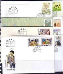 HUNGARY 2002 FDC COMPLETE YEAR................. 1128x-GL - Picture 1 of 1