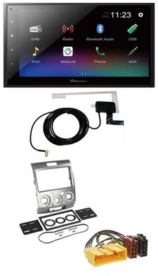 Pioneer DAB MP3 Bluetooth 2DIN USB Autoradio für Ford Ranger 2AB 2007 2011 - Bild 1 von 4