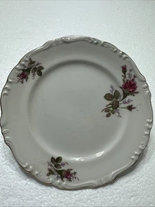 Royal Rose Fine China 6” Bread Plate. Moss Used Free Shipping - Picture 1 of 3
