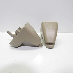 2002-2007 Ford F250  Sun Visor Retainer Clip PAIR L+R Tan F-250 F350 F-350 - Picture 1 of 4