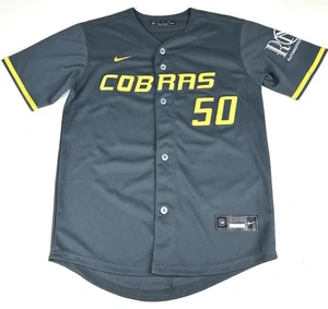 Camiseta de béisbol Nike Engineered Cobras talla juvenil XL #50 corta - Imagen 1 de 5